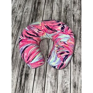 Lilly Pulitzer Travel Neck Pillow Oh My Guava